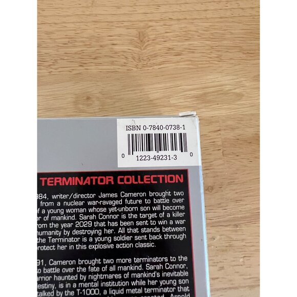 The Terminator Collection VHS Box Set - Picture 3 of 4